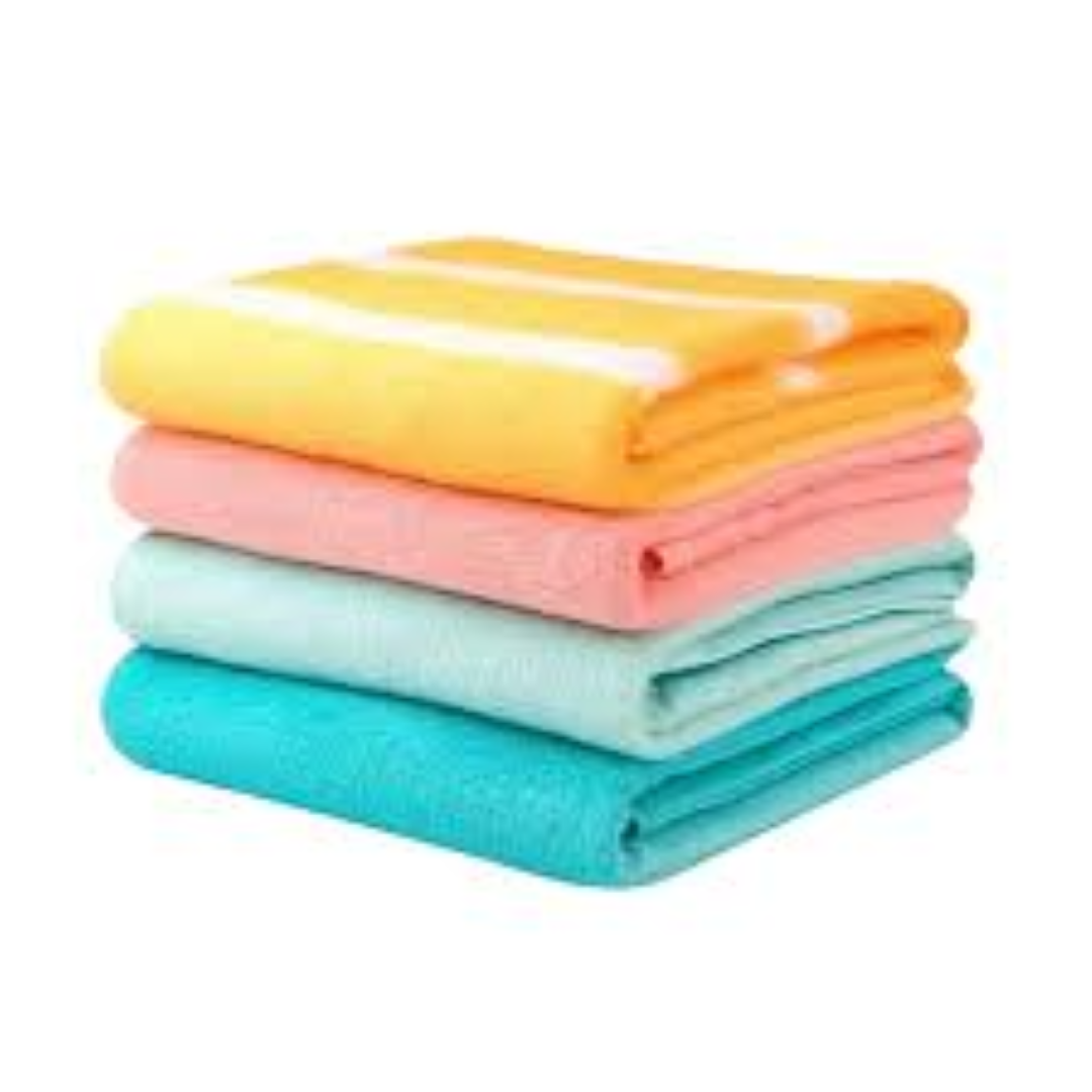 BEACH TOWEL SINGLES 70X40CM ASSORTED